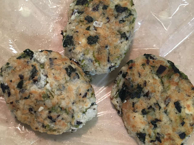 離乳食後期〜鶏レバーの豆腐ハンバーグ〜